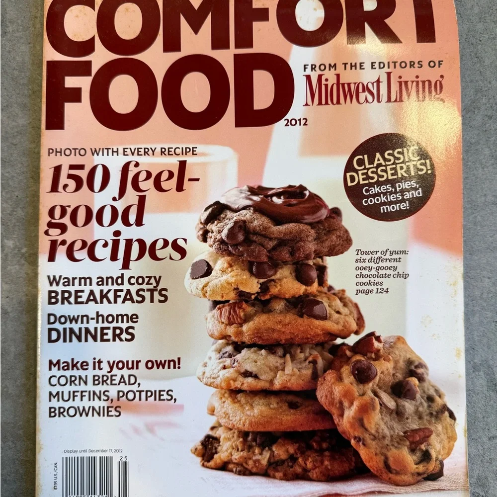 Comfort Food From The Editors of Midwest Living 2012 Classic Desserts!
